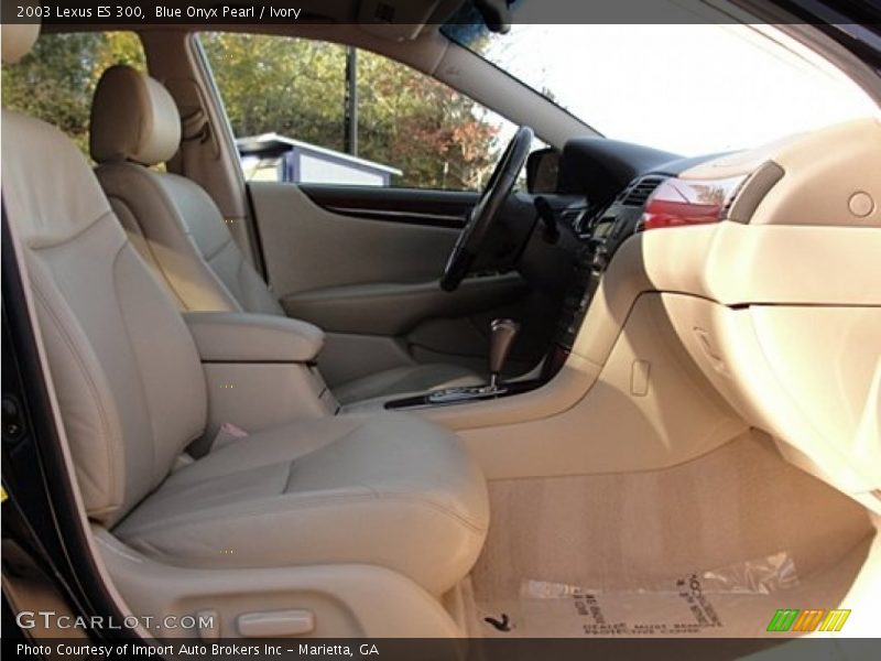 Blue Onyx Pearl / Ivory 2003 Lexus ES 300