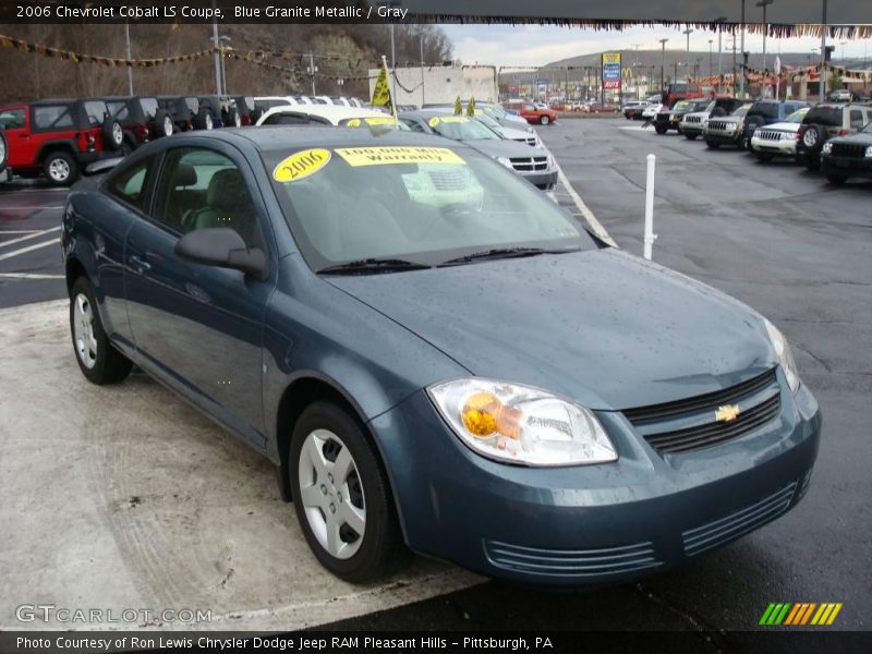 Blue Granite Metallic / Gray 2006 Chevrolet Cobalt LS Coupe