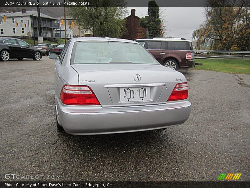 Satin Silver Metallic / Slate 2004 Acura RL 3.5