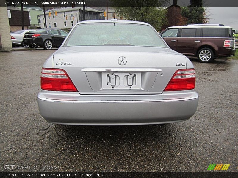 Satin Silver Metallic / Slate 2004 Acura RL 3.5