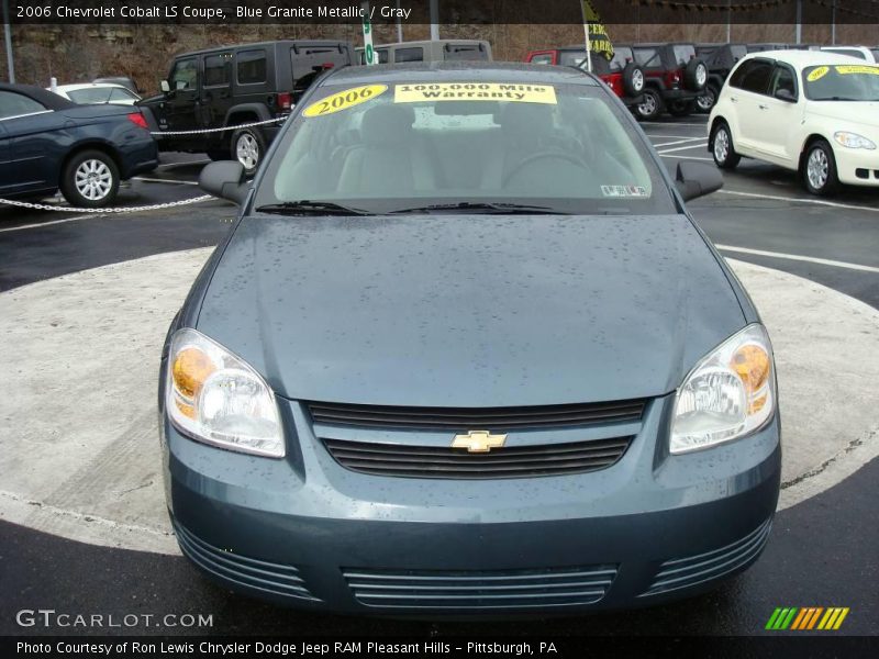 Blue Granite Metallic / Gray 2006 Chevrolet Cobalt LS Coupe