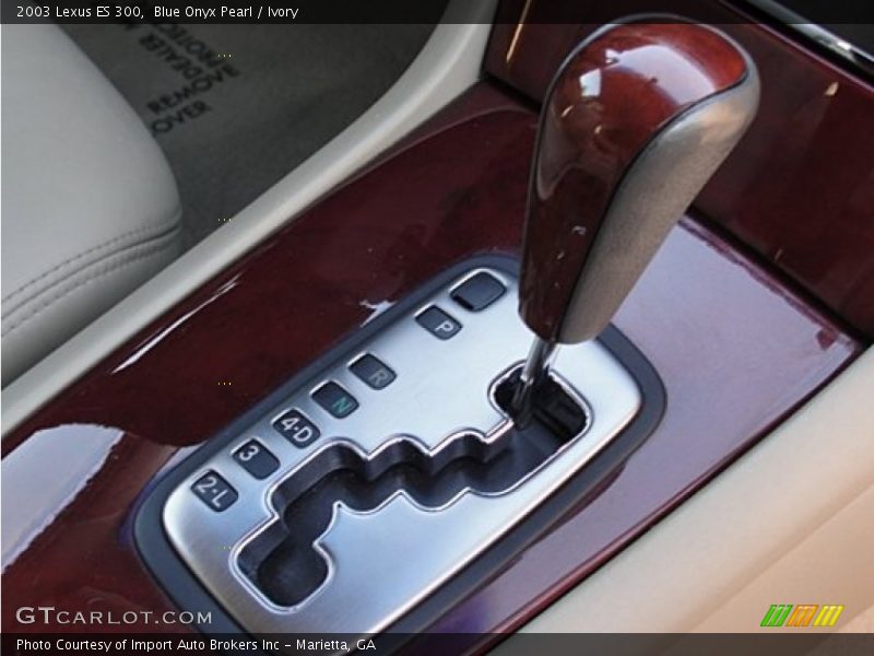 Blue Onyx Pearl / Ivory 2003 Lexus ES 300