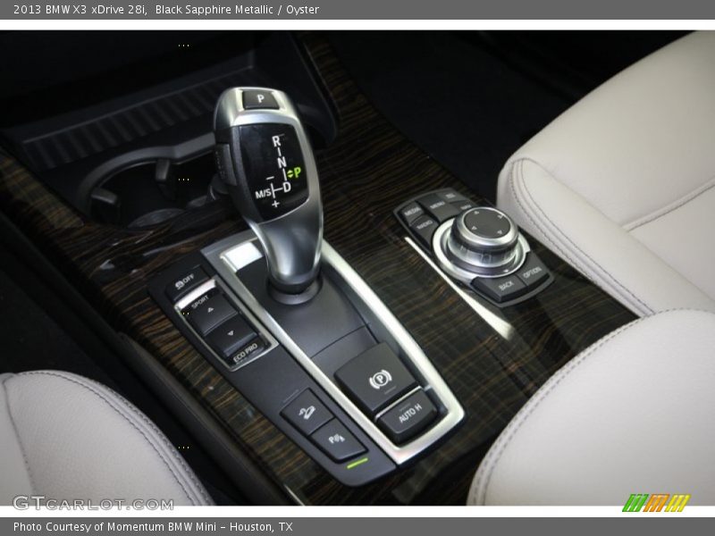 Black Sapphire Metallic / Oyster 2013 BMW X3 xDrive 28i