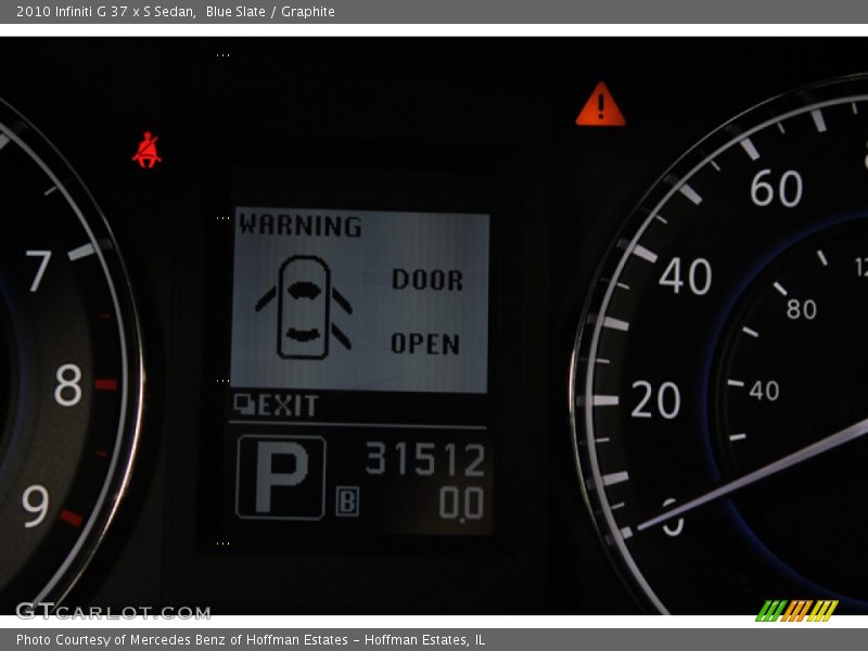 Blue Slate / Graphite 2010 Infiniti G 37 x S Sedan