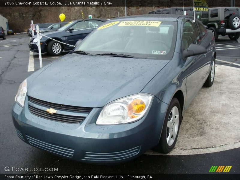 Blue Granite Metallic / Gray 2006 Chevrolet Cobalt LS Coupe