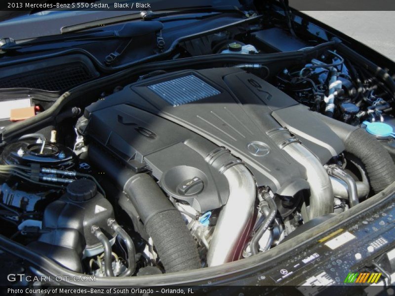 Black / Black 2013 Mercedes-Benz S 550 Sedan