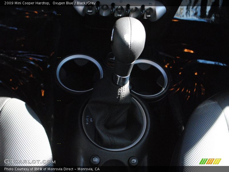Oxygen Blue / Black/Grey 2009 Mini Cooper Hardtop