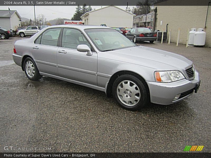 Satin Silver Metallic / Slate 2004 Acura RL 3.5