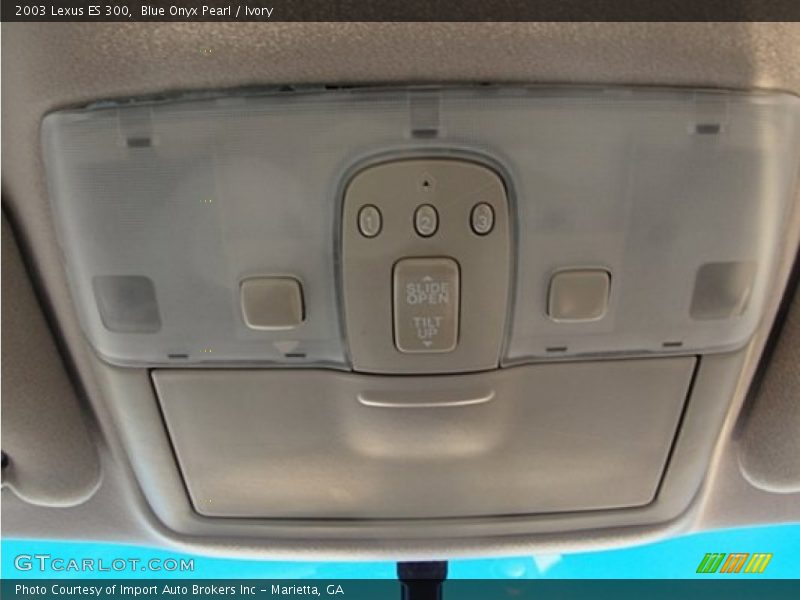 Blue Onyx Pearl / Ivory 2003 Lexus ES 300