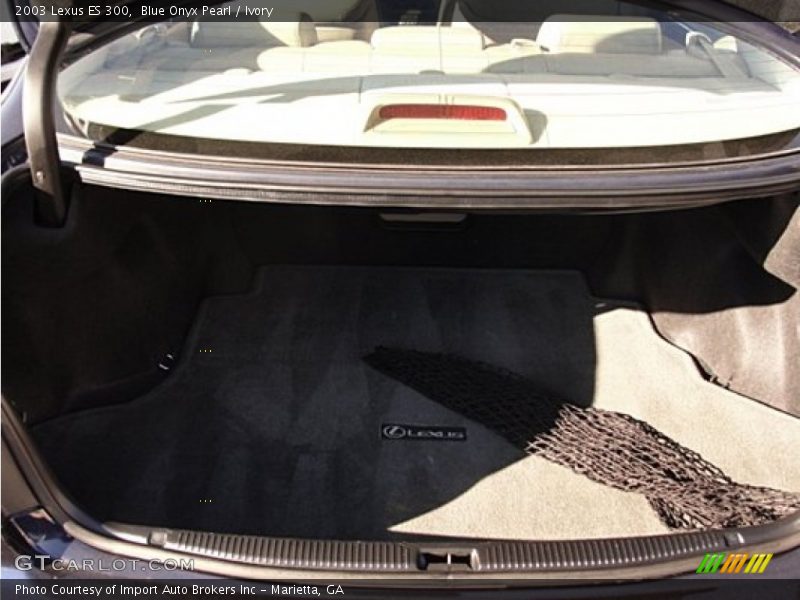 Blue Onyx Pearl / Ivory 2003 Lexus ES 300