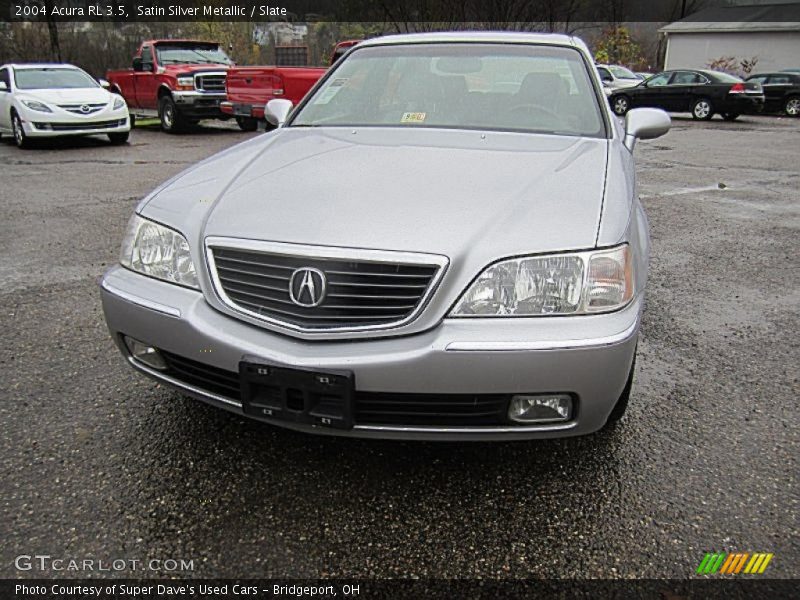 Satin Silver Metallic / Slate 2004 Acura RL 3.5