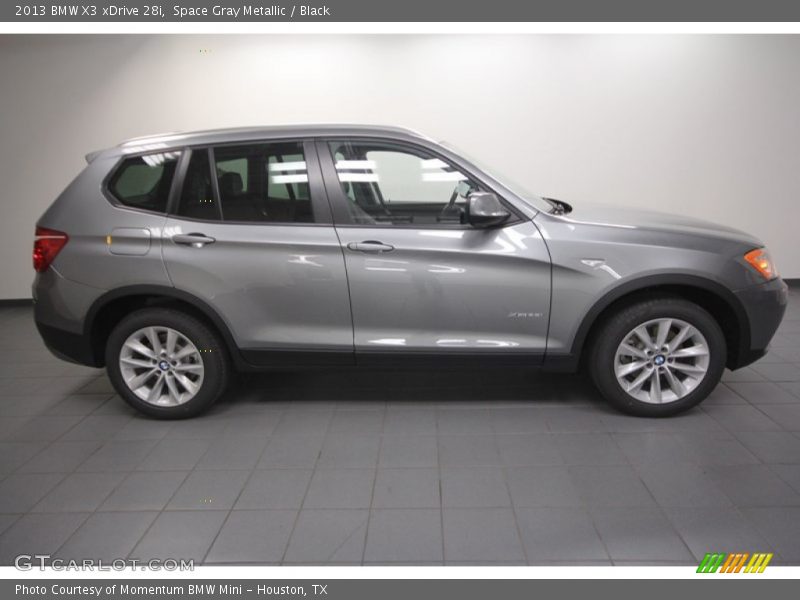 Space Gray Metallic / Black 2013 BMW X3 xDrive 28i
