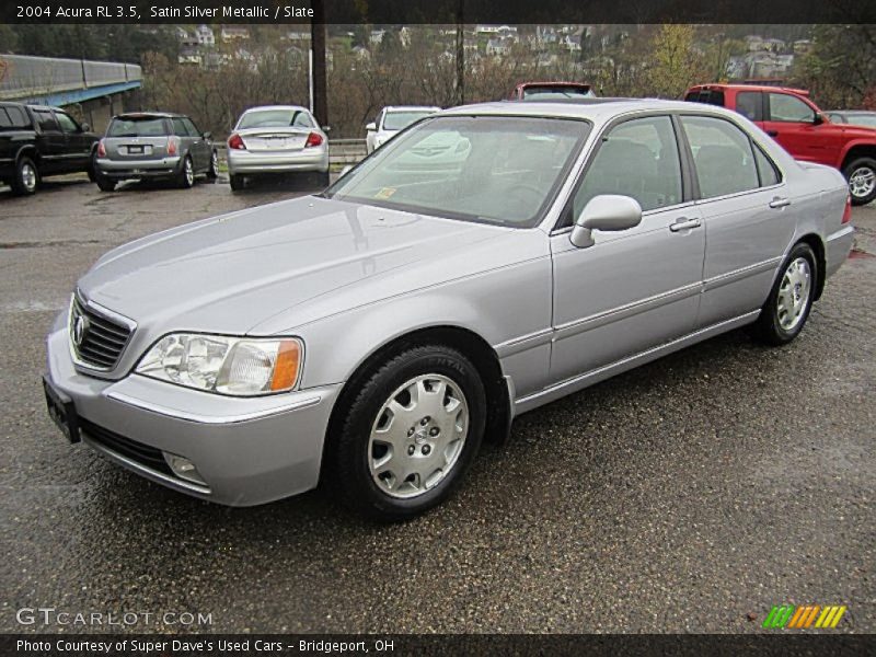 Satin Silver Metallic / Slate 2004 Acura RL 3.5