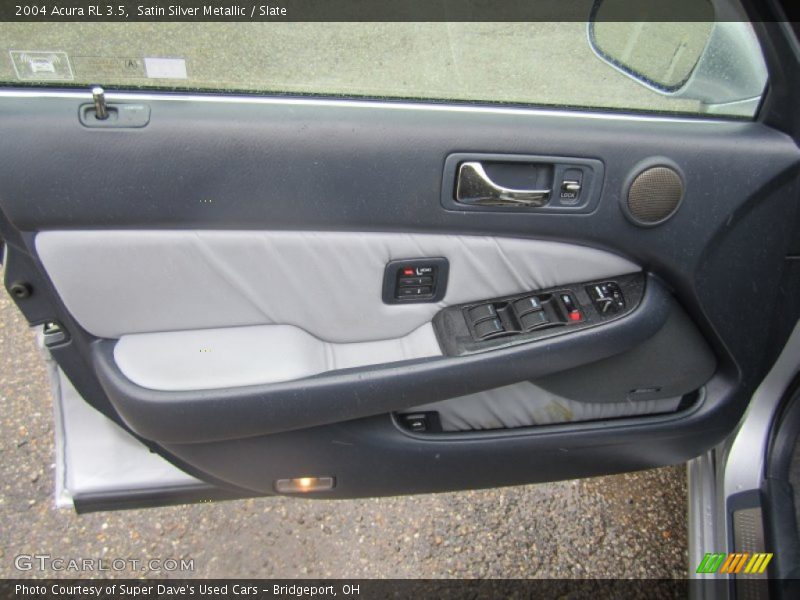 Satin Silver Metallic / Slate 2004 Acura RL 3.5