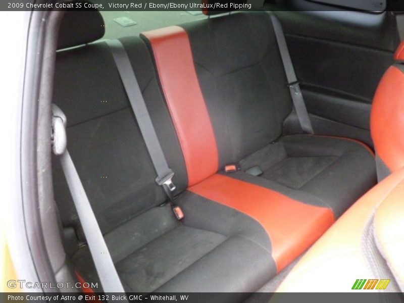 Rear Seat of 2009 Cobalt SS Coupe