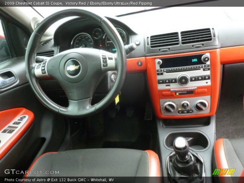 Dashboard of 2009 Cobalt SS Coupe