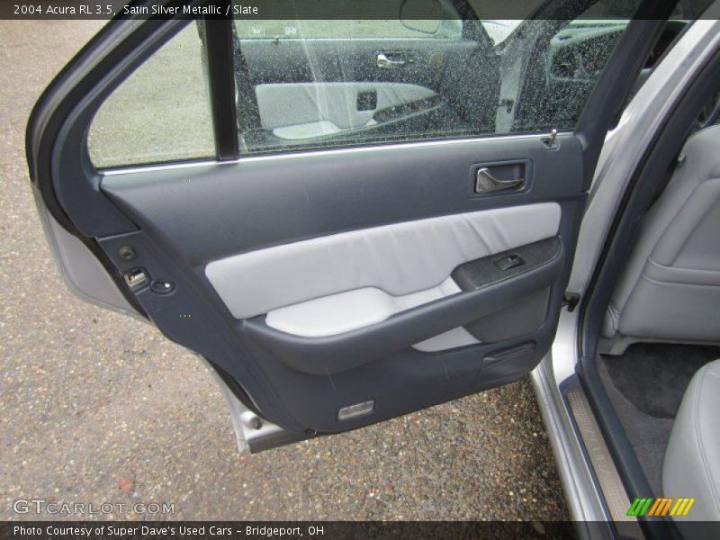 Satin Silver Metallic / Slate 2004 Acura RL 3.5