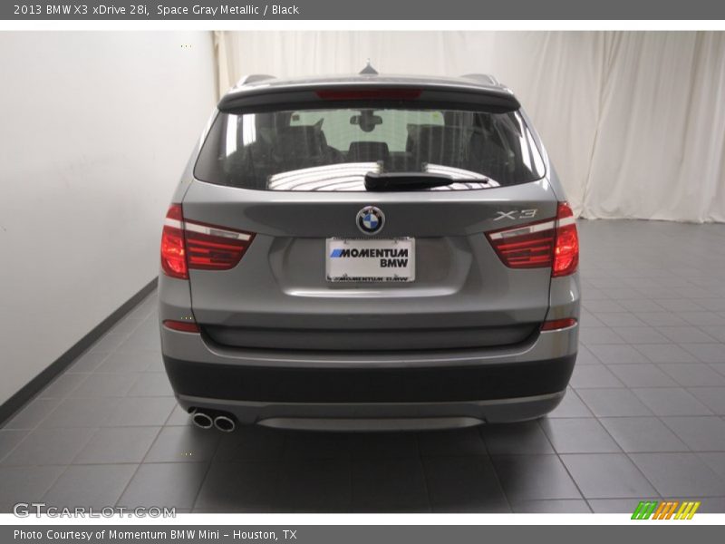 Space Gray Metallic / Black 2013 BMW X3 xDrive 28i