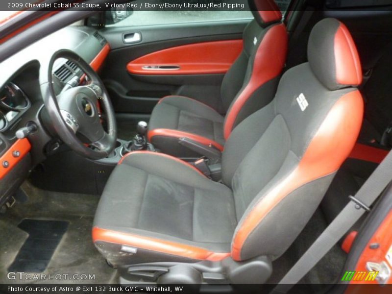 Front Seat of 2009 Cobalt SS Coupe