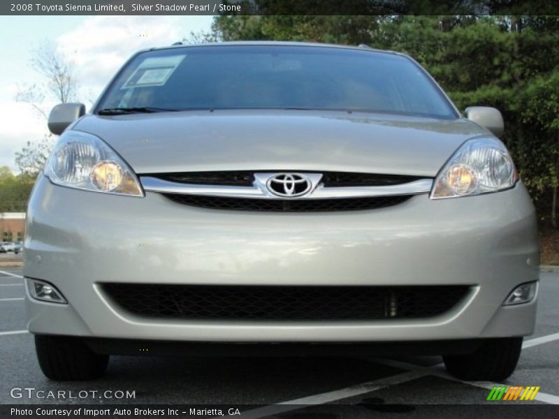 Silver Shadow Pearl / Stone 2008 Toyota Sienna Limited