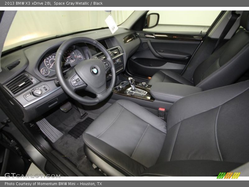 Space Gray Metallic / Black 2013 BMW X3 xDrive 28i