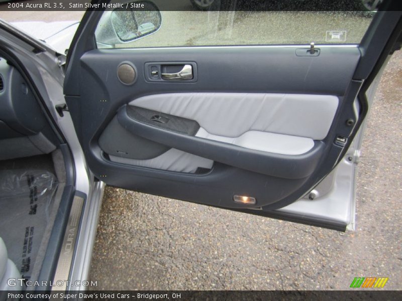 Satin Silver Metallic / Slate 2004 Acura RL 3.5