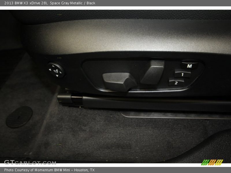 Space Gray Metallic / Black 2013 BMW X3 xDrive 28i