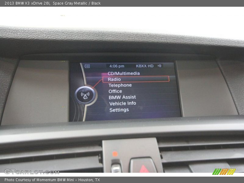 Space Gray Metallic / Black 2013 BMW X3 xDrive 28i
