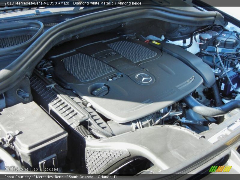 Diamond White Metallic / Almond Beige 2013 Mercedes-Benz ML 350 4Matic