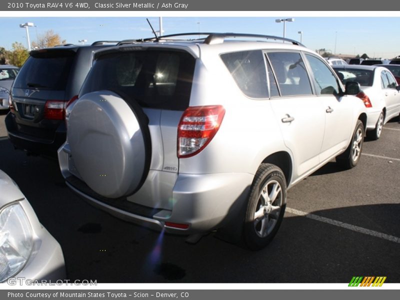 Classic Silver Metallic / Ash Gray 2010 Toyota RAV4 V6 4WD