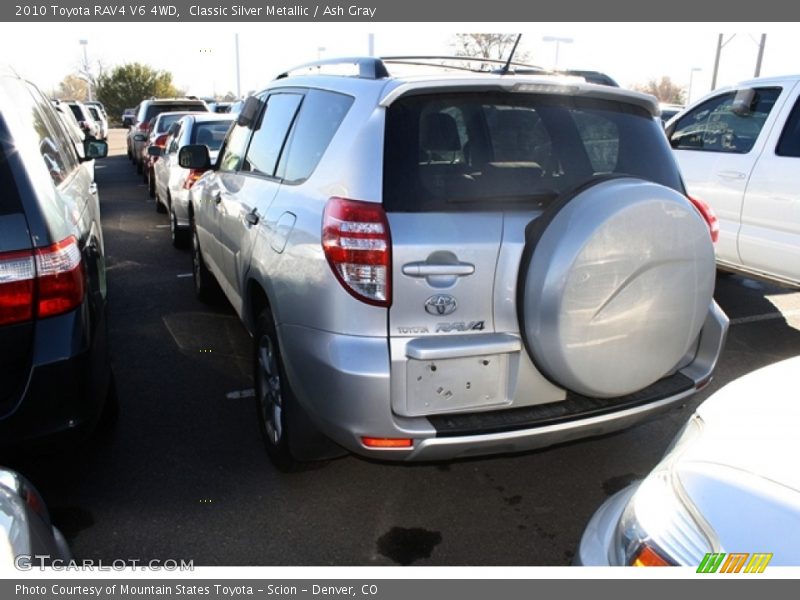Classic Silver Metallic / Ash Gray 2010 Toyota RAV4 V6 4WD