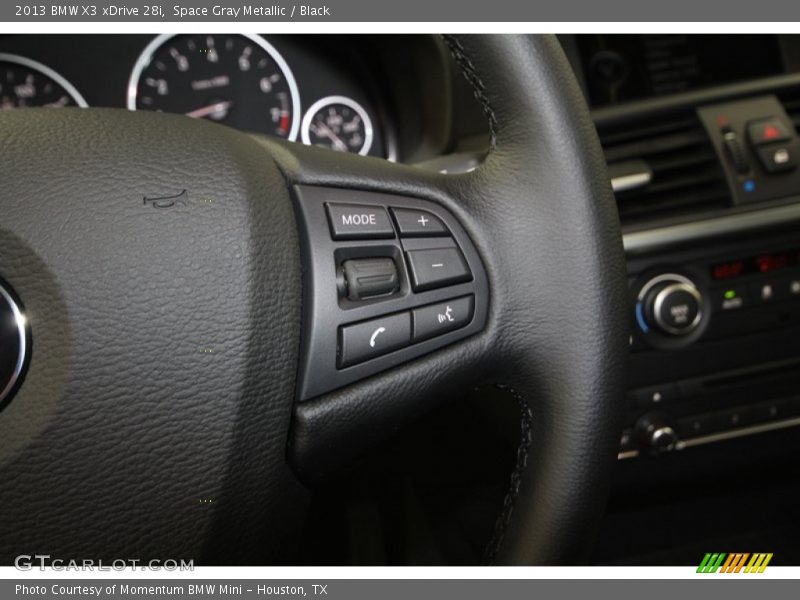 Space Gray Metallic / Black 2013 BMW X3 xDrive 28i