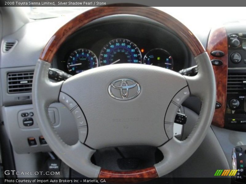  2008 Sienna Limited Steering Wheel