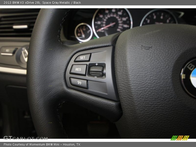 Space Gray Metallic / Black 2013 BMW X3 xDrive 28i