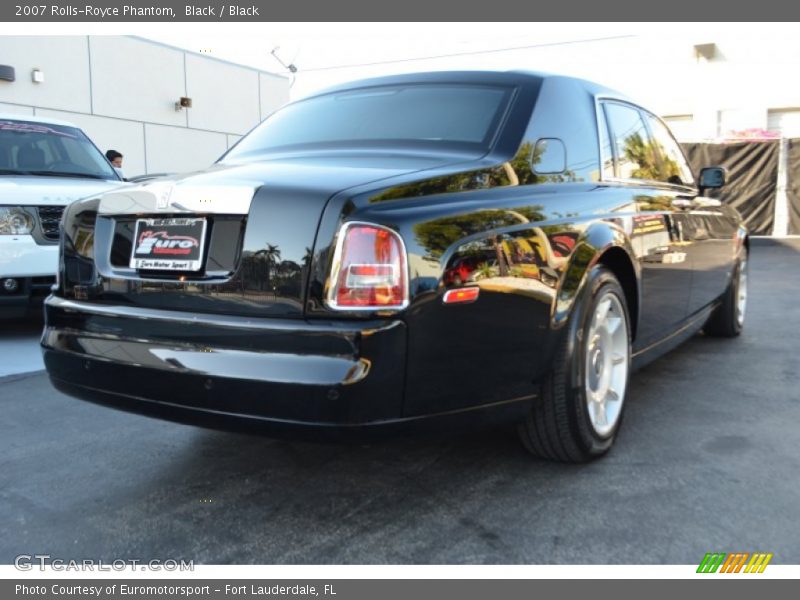 Black / Black 2007 Rolls-Royce Phantom