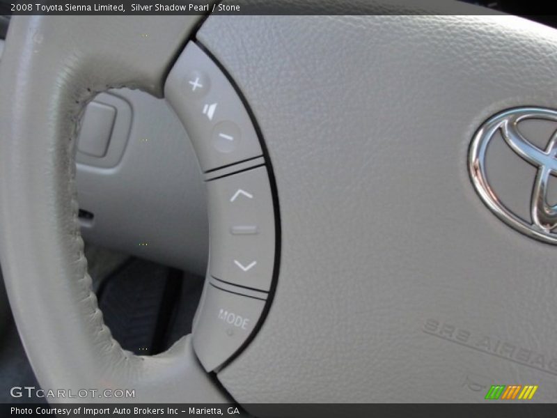 Controls of 2008 Sienna Limited