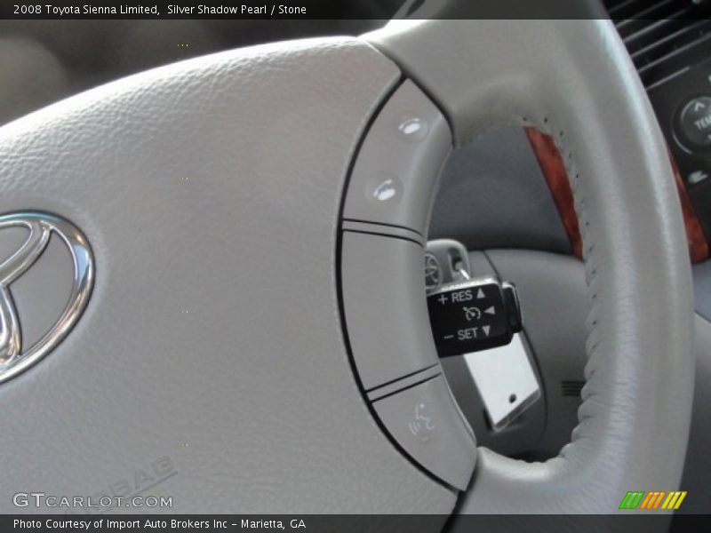 Controls of 2008 Sienna Limited
