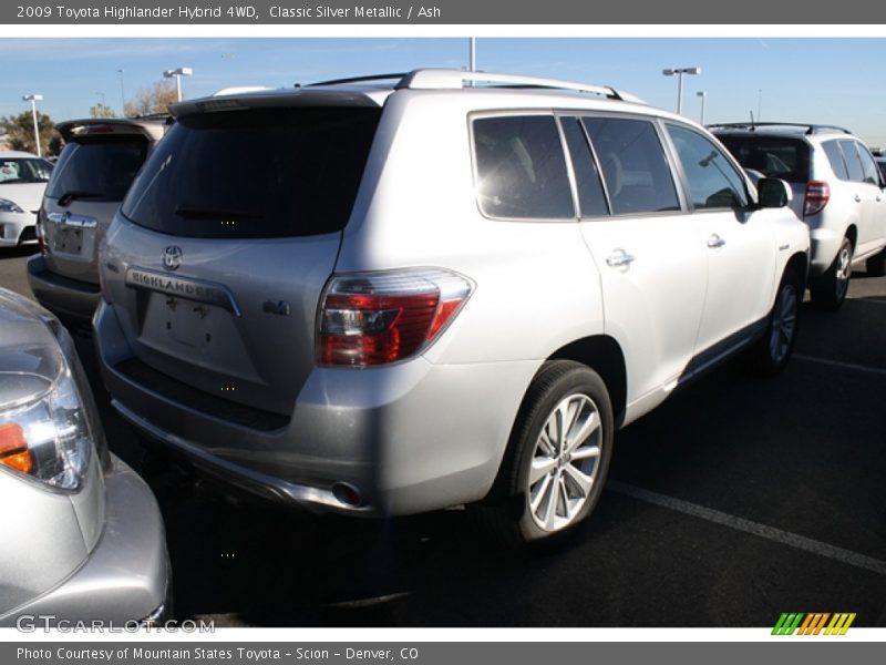 Classic Silver Metallic / Ash 2009 Toyota Highlander Hybrid 4WD