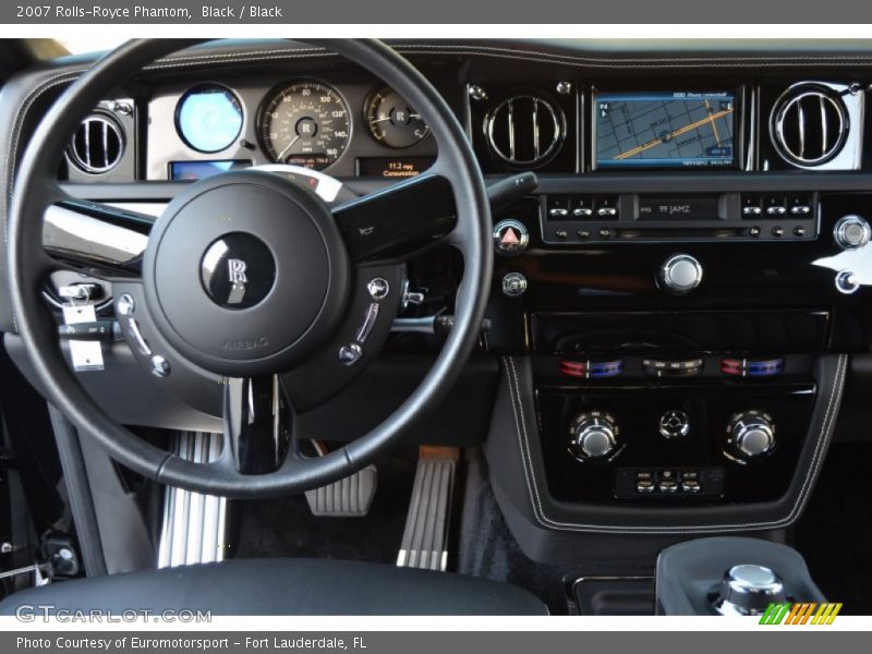 Black / Black 2007 Rolls-Royce Phantom