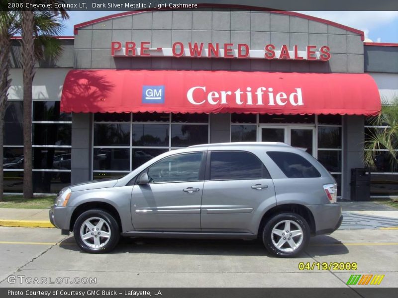 Dark Silver Metallic / Light Cashmere 2006 Chevrolet Equinox LT