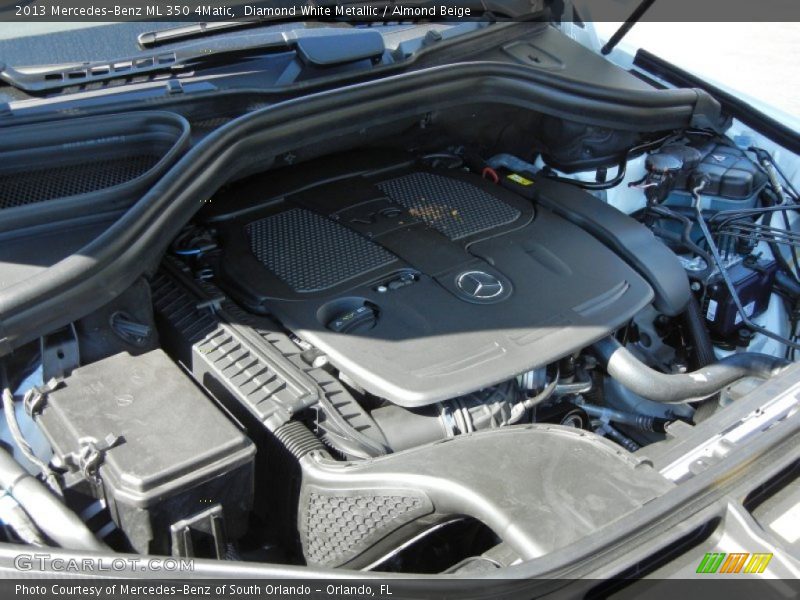 Diamond White Metallic / Almond Beige 2013 Mercedes-Benz ML 350 4Matic