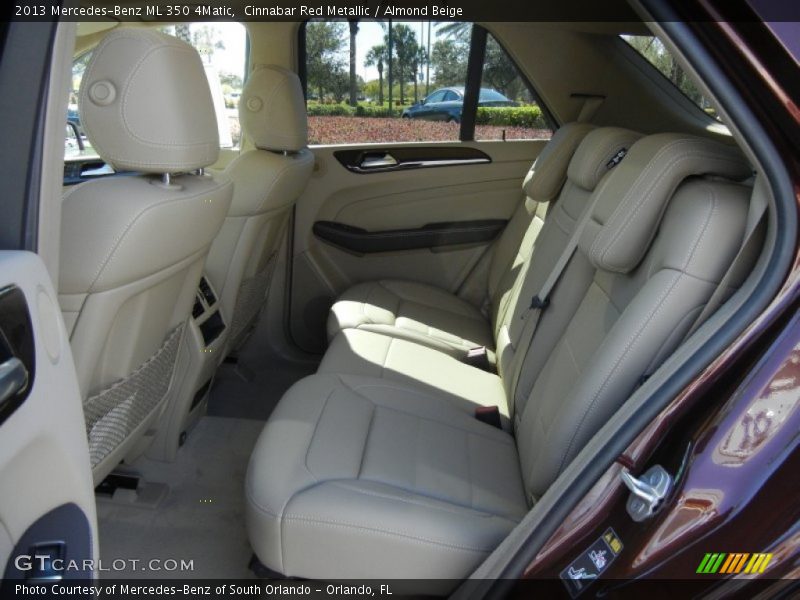 Cinnabar Red Metallic / Almond Beige 2013 Mercedes-Benz ML 350 4Matic