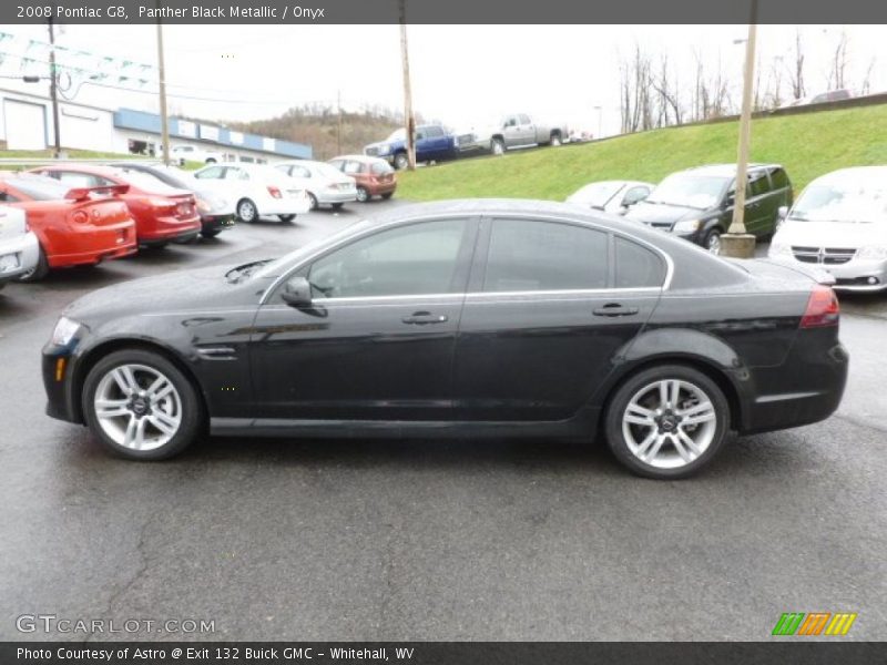  2008 G8  Panther Black Metallic