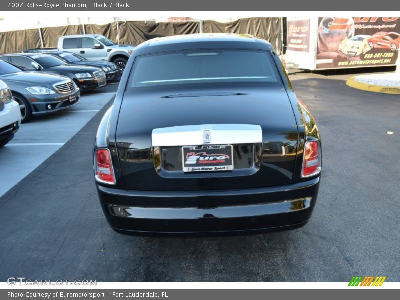 Black / Black 2007 Rolls-Royce Phantom