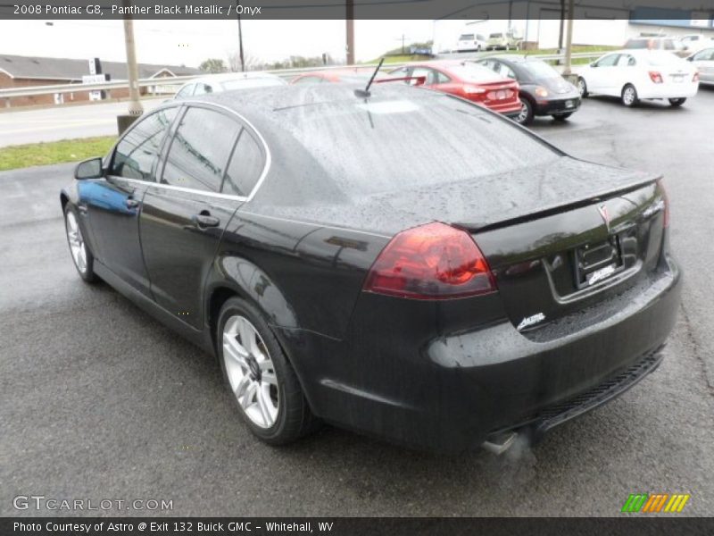 Panther Black Metallic / Onyx 2008 Pontiac G8