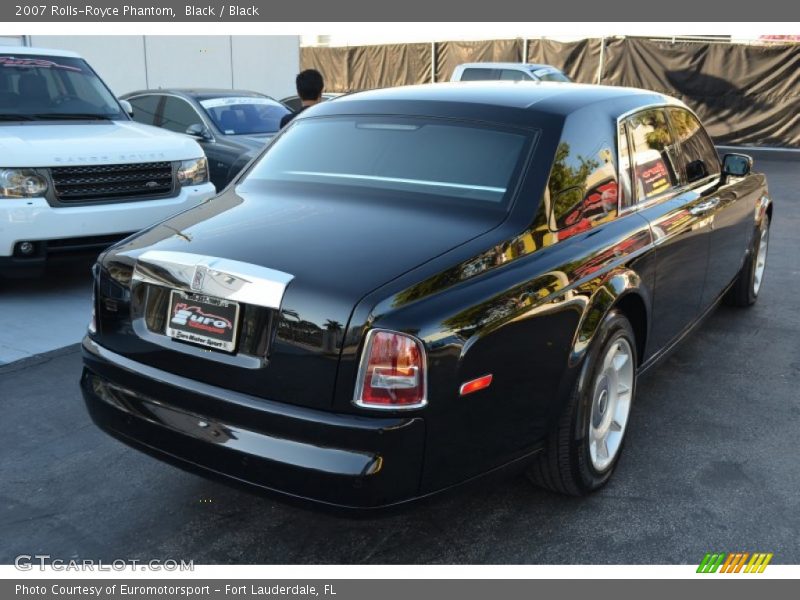Black / Black 2007 Rolls-Royce Phantom