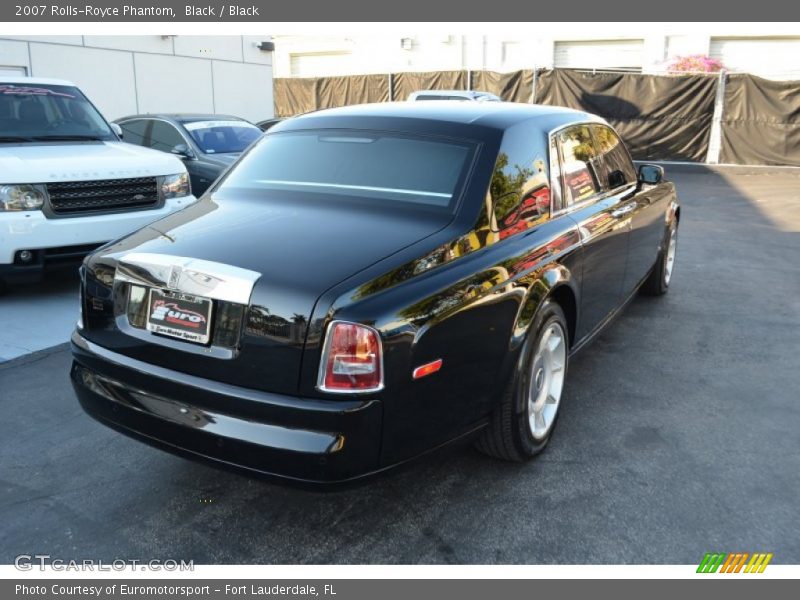 Black / Black 2007 Rolls-Royce Phantom