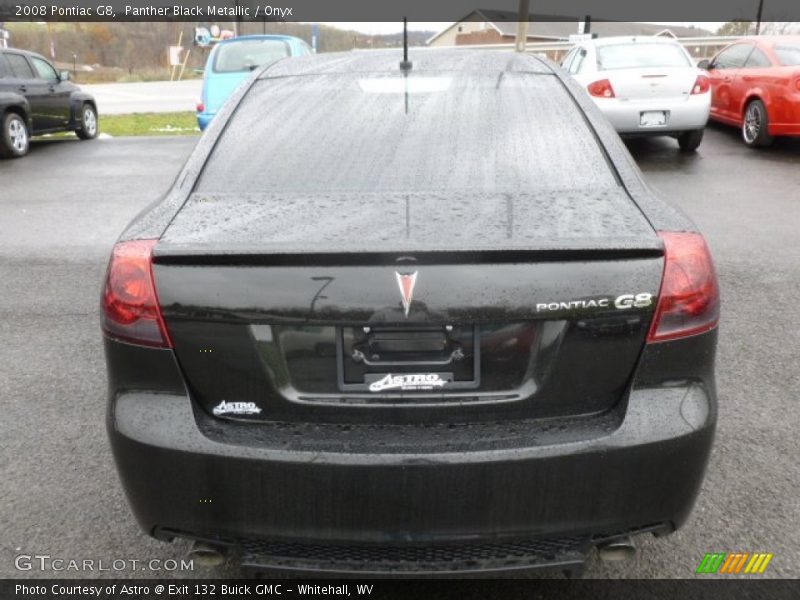 Panther Black Metallic / Onyx 2008 Pontiac G8