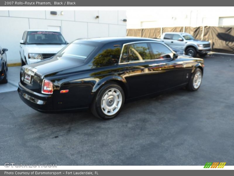Black / Black 2007 Rolls-Royce Phantom