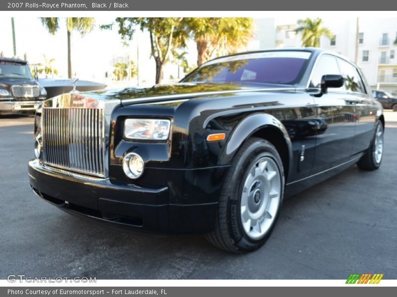 Black / Black 2007 Rolls-Royce Phantom